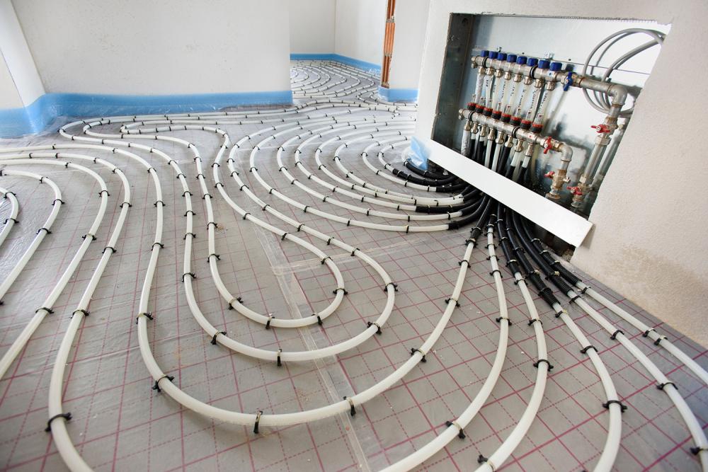 Entretien de plancher chauffant